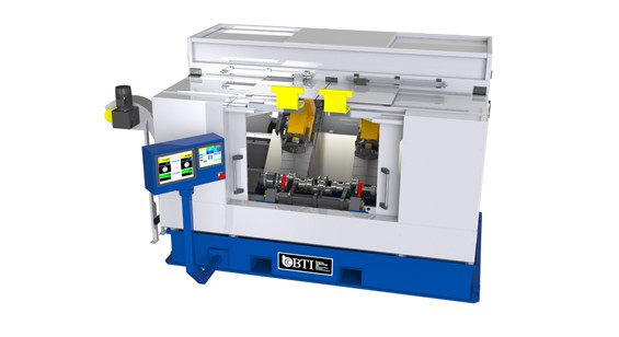Fully-Automatic Crankshaft Balancer with Dual Servo MQL Drill Correction and Overhead Gantry Load