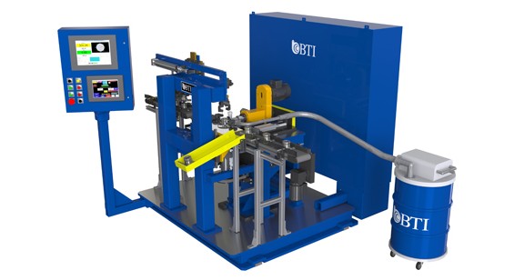 Fully-Automatic Multi-Station Flange Balancer with Correction Mill, Thread Presence Check, Dimensional Gaging & Heavy Spot Ink Marking
