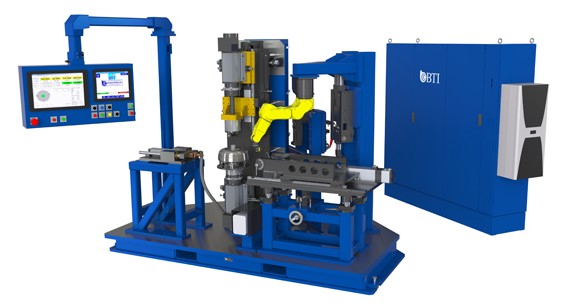 Fully-Automatic Single Station Torque Convertor Assembly Balancer with Weld Correction