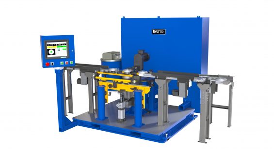 Fully Automatic Stator Balancer with Mill Correction and Walking-Beam Transfer