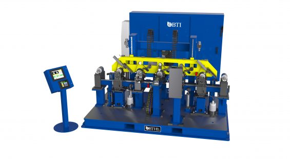 Fully Automatic Six Station Induction & Permanent Magnet Electric Motor Rotor Balancer
